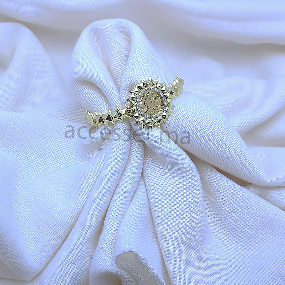 Ensemble Bracelet avec bague de mariage