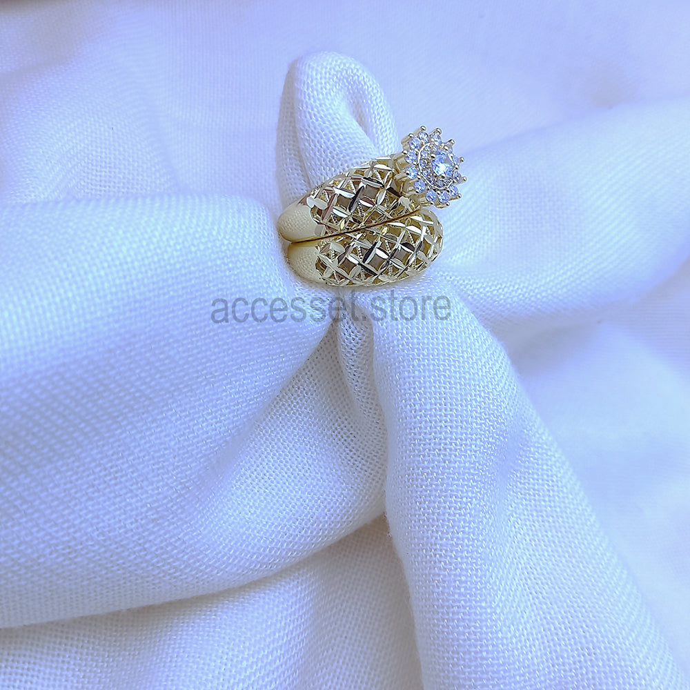 Bague mariage 3D