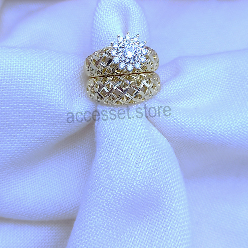 Bague mariage 3D